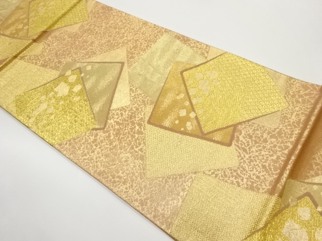 JAPANESE FUKURO OBI / WOVEN SHIKISHI PATTERN
